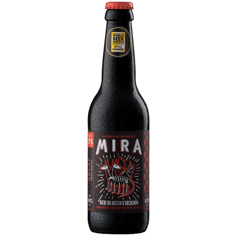  Bière brune Mira N°6 packshot