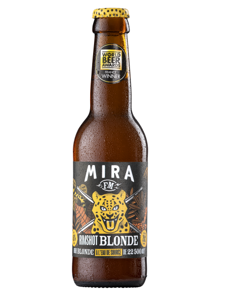 Bière blonde Rimshot Mira packshot