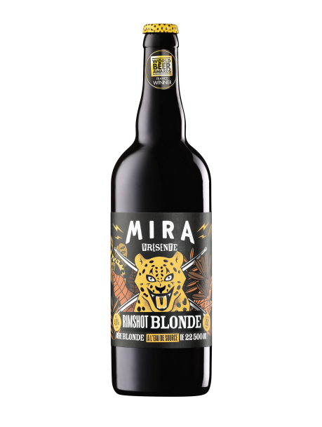 Bière blonde Rimshot Mira Pale lager 75cl